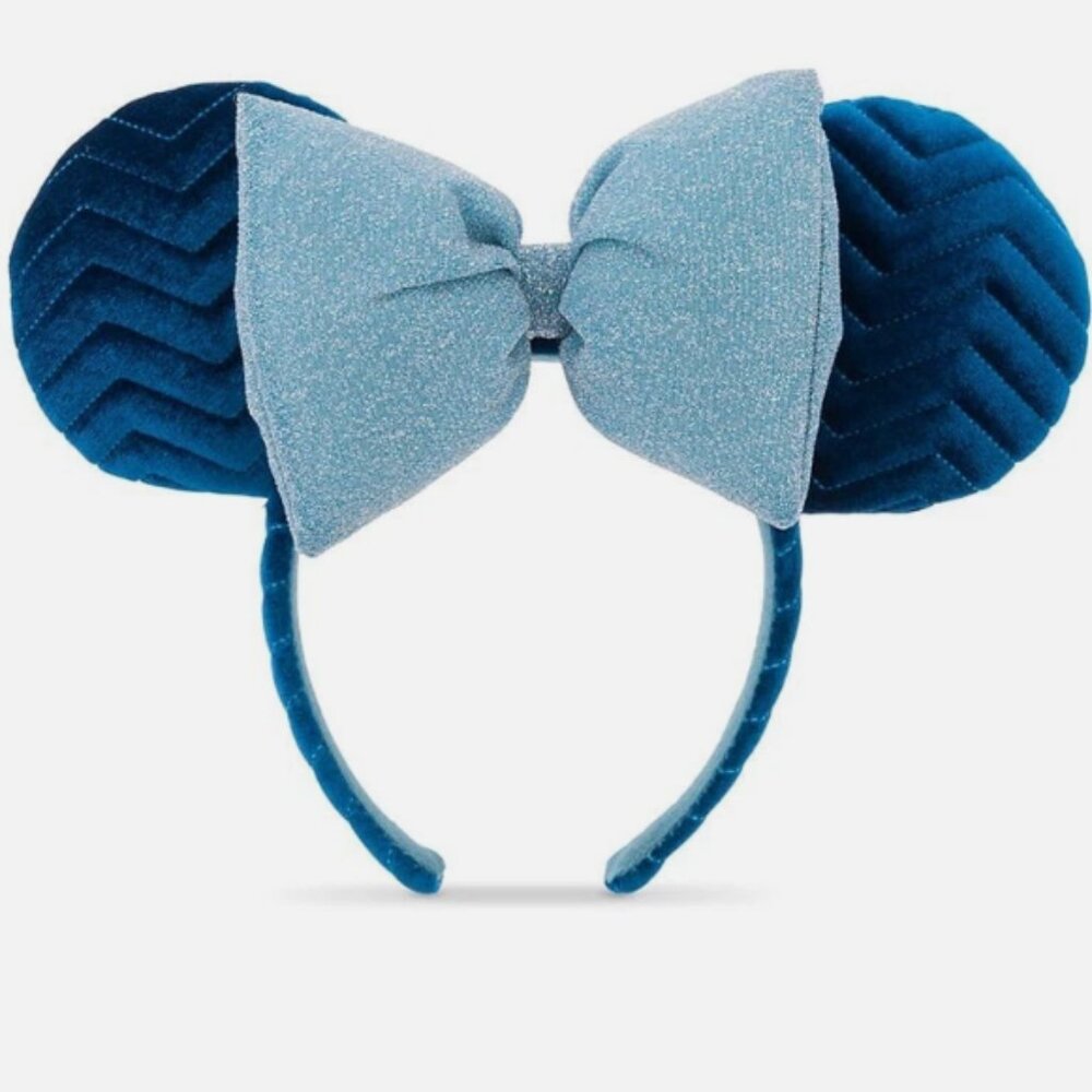 Minnie Mouse Quilted Ear Headband with Bow
